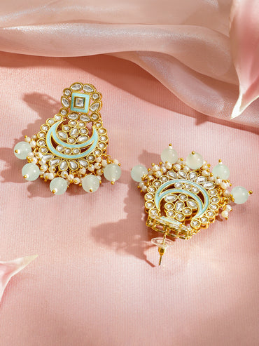 Heritage Charm Mint Green Danglers