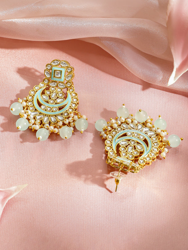 Heritage Charm Mint Green Danglers