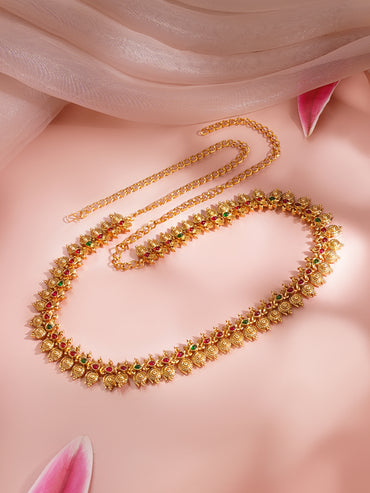 Gold Traditional Kamarbandh Waist Chain