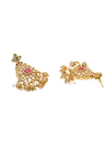 American Diamond Zirconia Studded Necklace Set