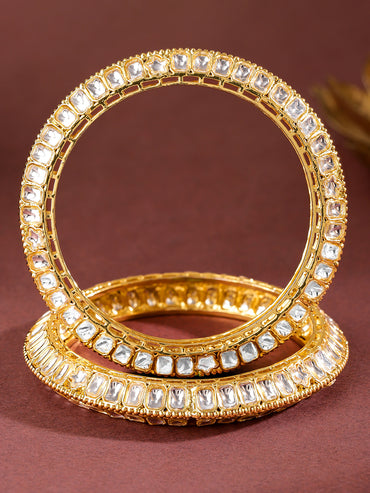 Royal Muse Kundan Bangles