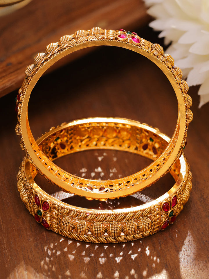 Beautiful Floral Motifs Bangles