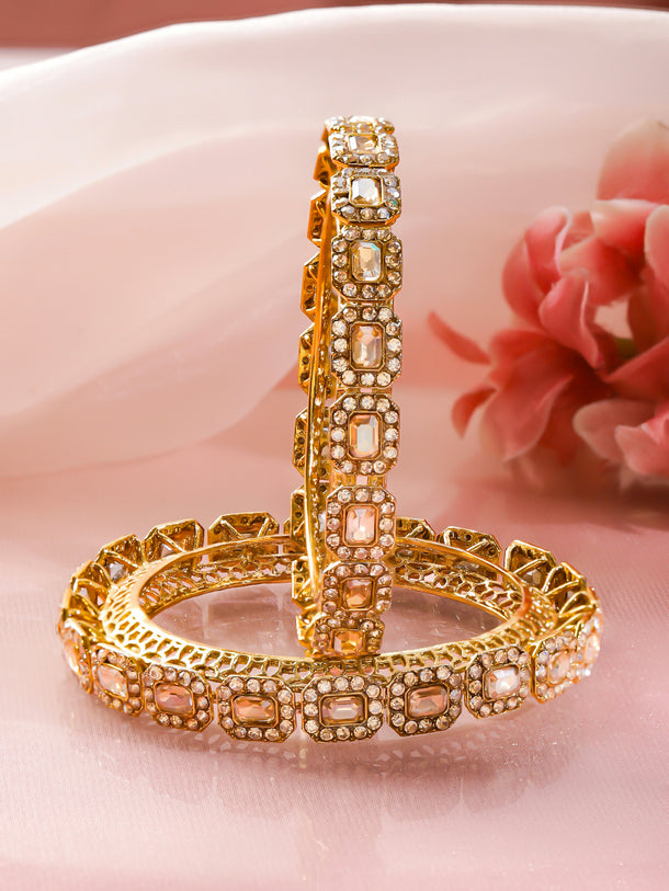 Occasion Shine Gold-Plated Bangles