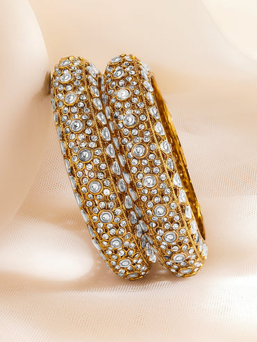 Wedding Glow Traditional Kundan Bangles