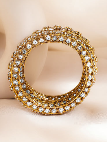 Wedding Glow Traditional Kundan Bangles