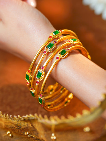 Royal Gold Classic Occasion Bangles