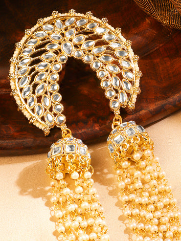 Golden Glow of Grace Hair Brooch