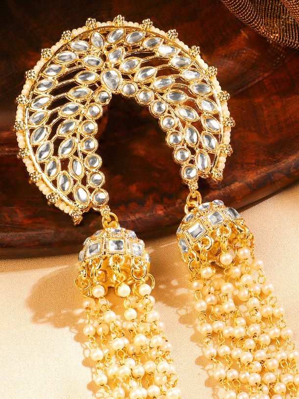 Golden Glow of Grace Hair Brooch