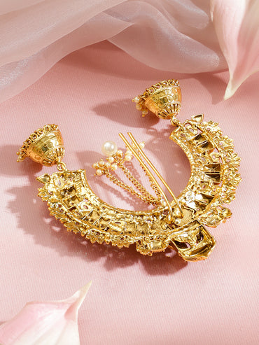 Royal Kundan Bridal Hair Accessory