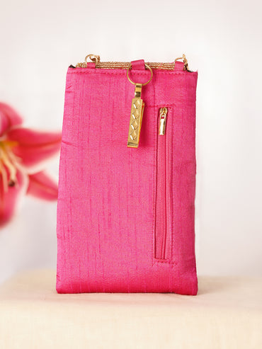 Gold Embellished Festive Statement Sling Bag