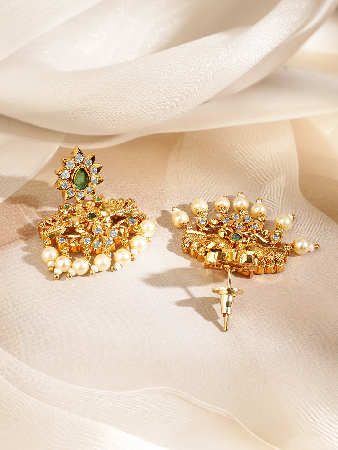 Captivating Green Choker Set