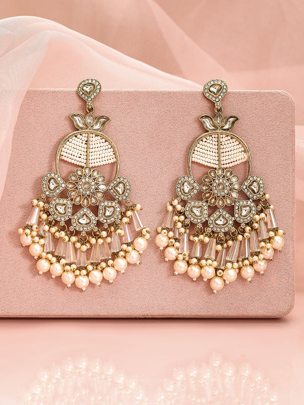 Pearl Crown Heritage Danglers