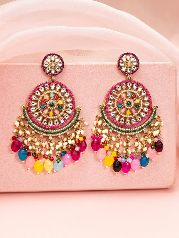 Royal Radiance Multicolour Danglers