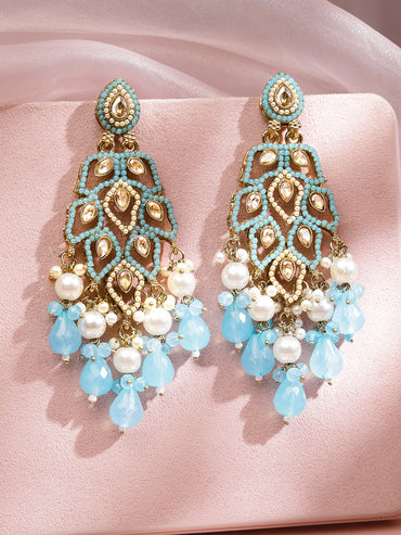 Regal Glow Blue Danglers