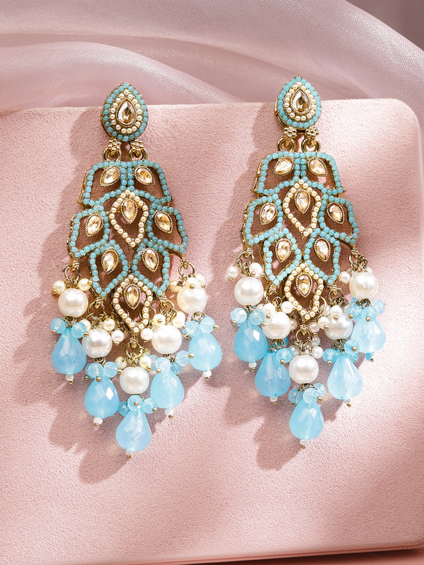 Regal Glow Blue Danglers
