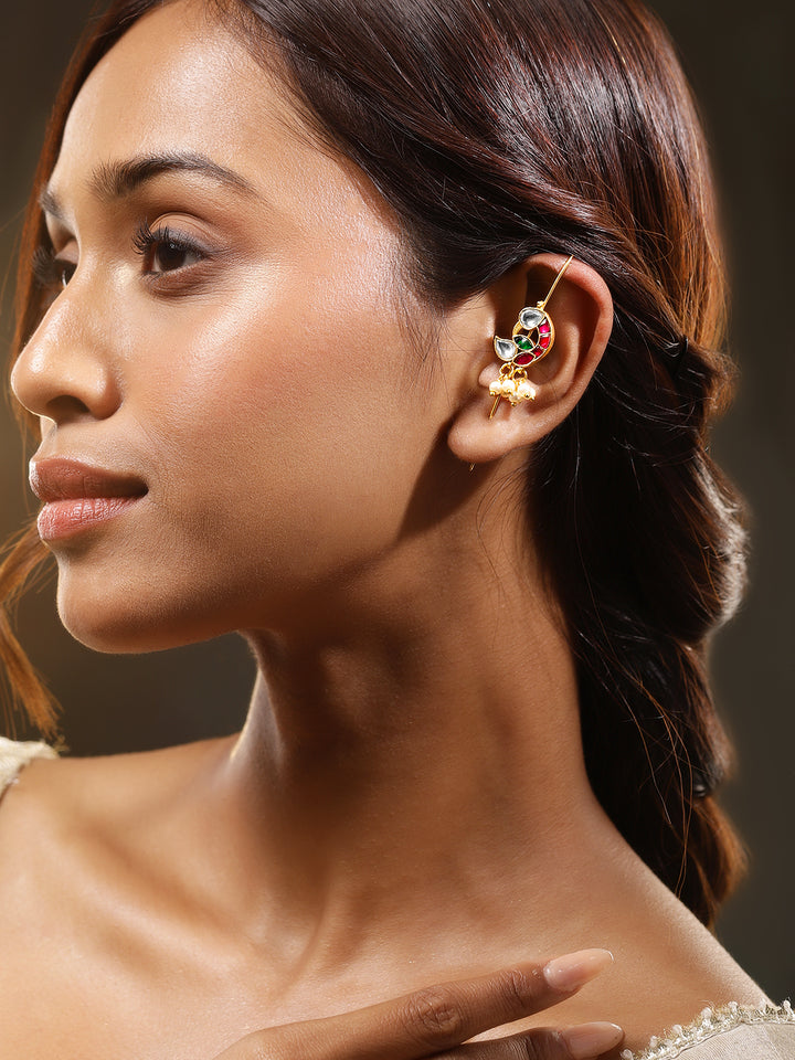 Pink & Green Modern Tradition Earrings