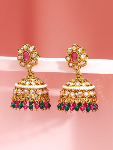 Handcrafted Multicolour Jhumka