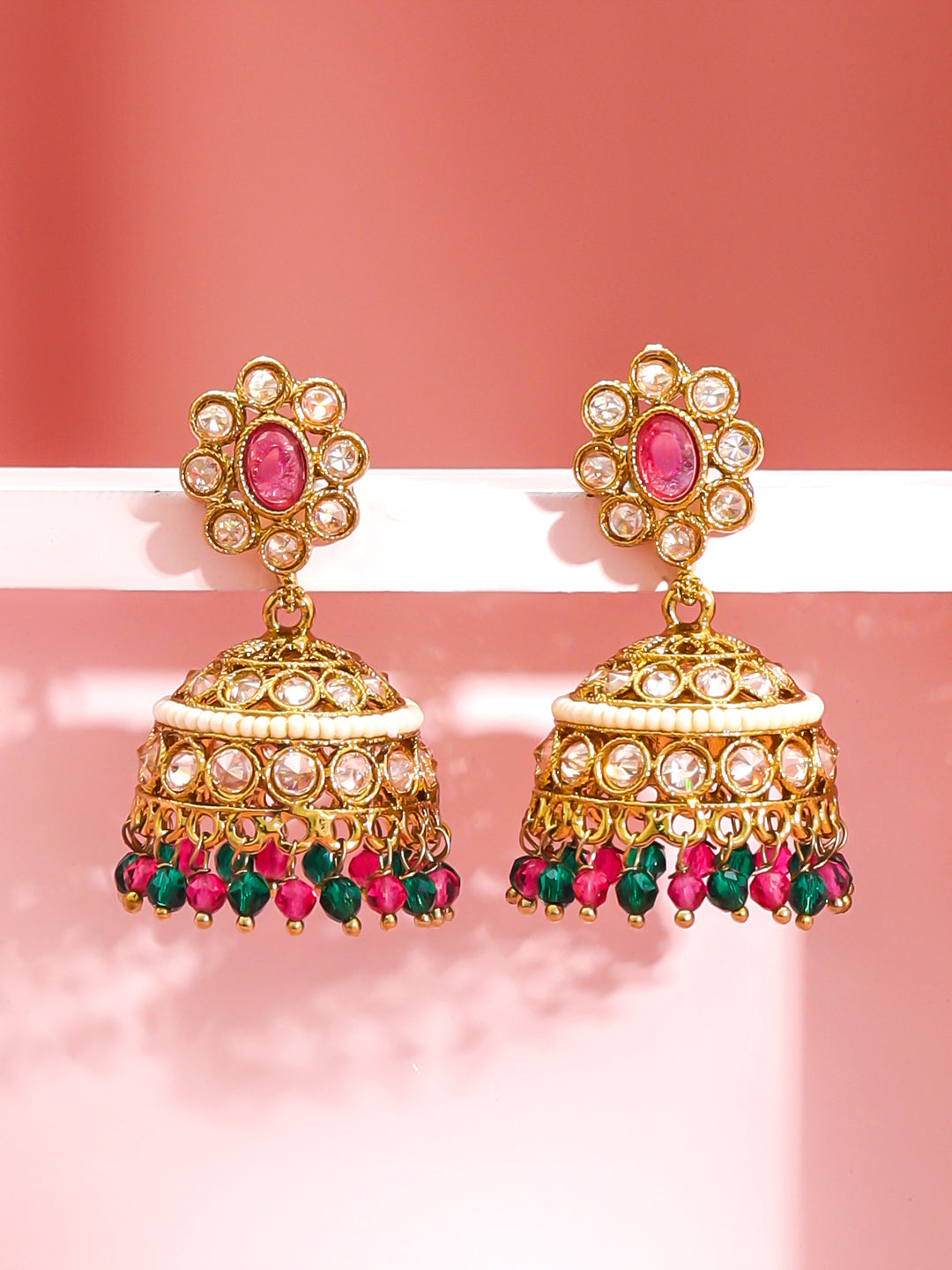 Handcrafted Multicolour Jhumka