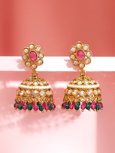 Handcrafted Multicolour Jhumka
