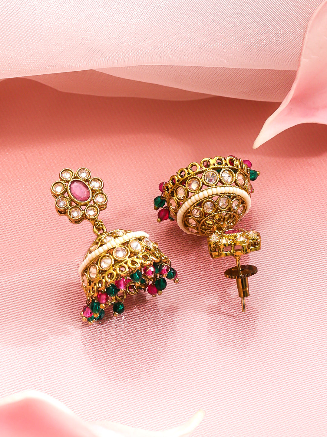 Handcrafted Multicolour Jhumka