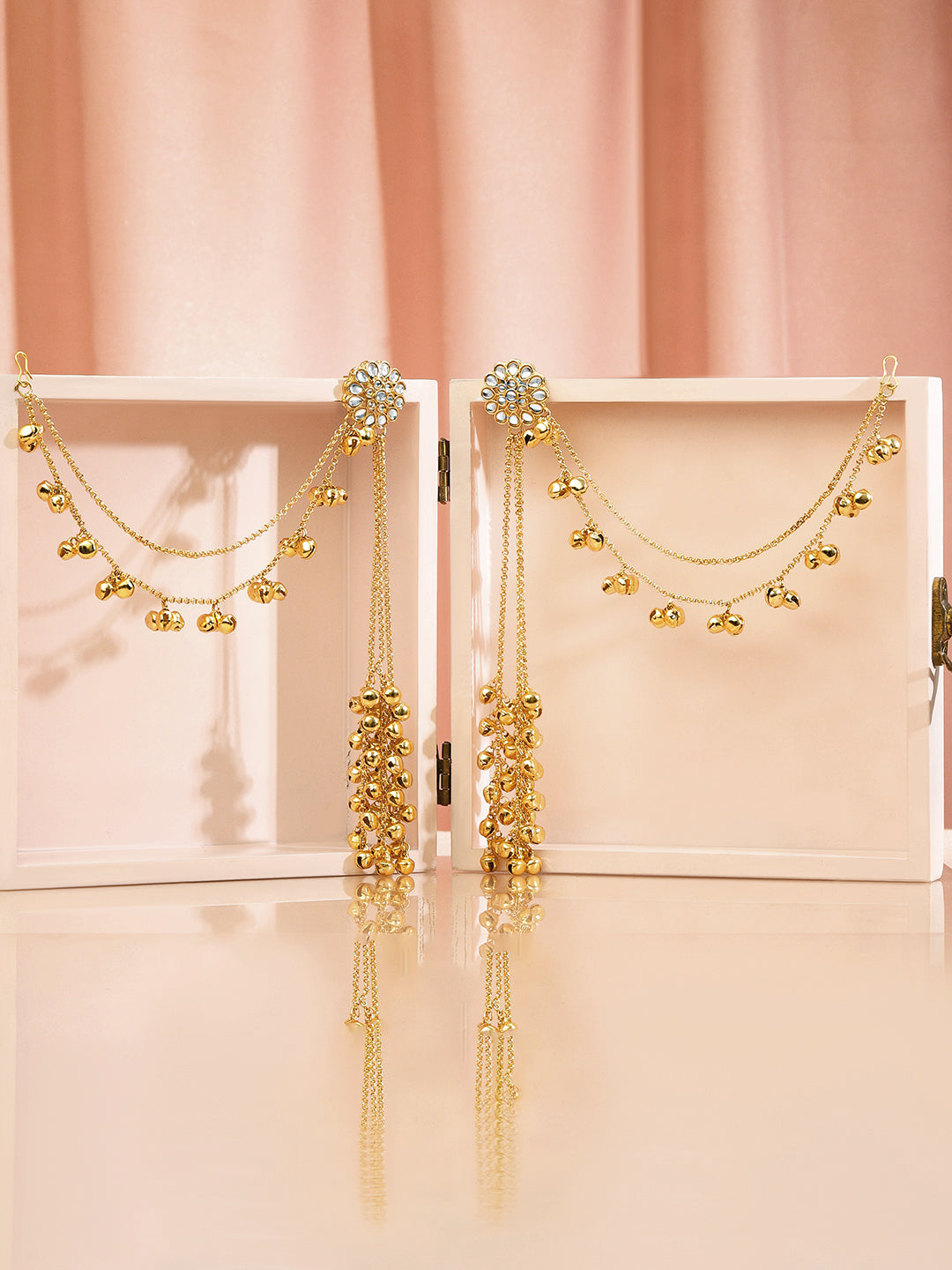 Riwaaz Ghungroo Dangler with Kaan Chain