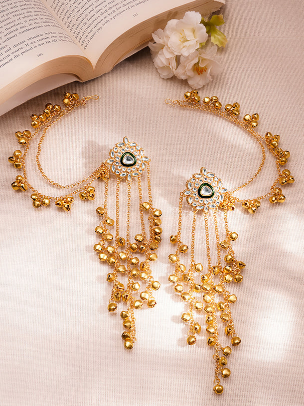 Regal Ghungroo Cascade Ear Kaan Chain