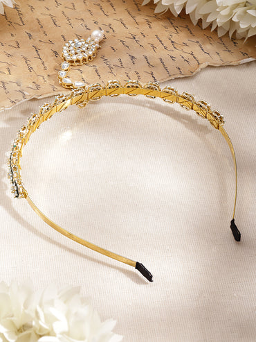 Traditional Kundan Festive Hair Band