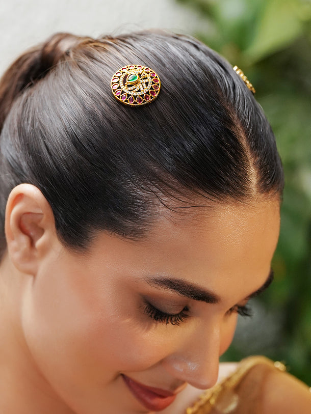 Rubans Women Set of 2 Embellished Hair Accessory Set