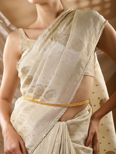 Rubans 18K Gold-Plated Traditional Motif Design Kamarbandh â€“ Perfect for Ethnic Looks