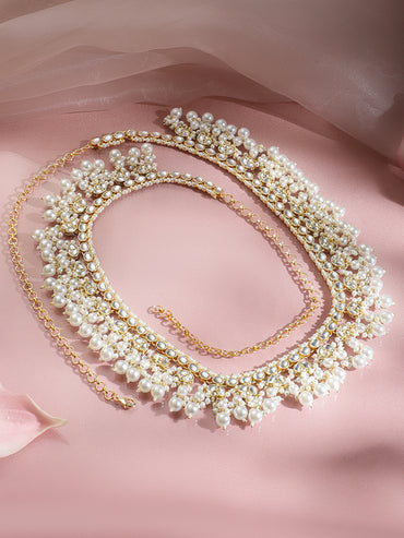 Pearl Beaded Designer Kamarbandh