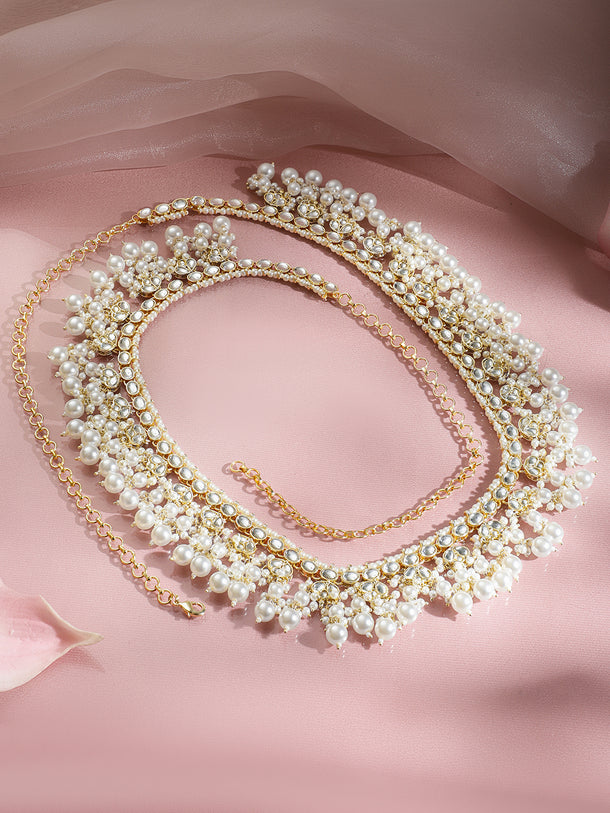 Pearl Beaded Designer Kamarbandh
