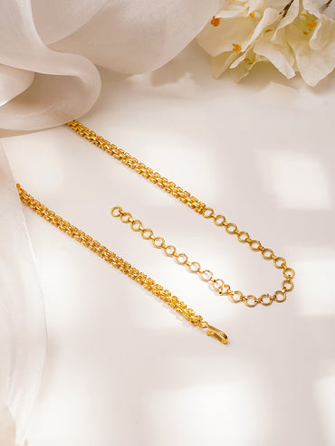 Infinity Glow Cubic Zirconia Waist Chain