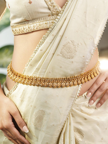 Festive Coins Gold Kamarbandh