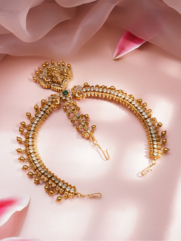 Bridal Gold Temple Matha Patti Jewellery