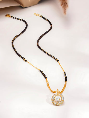 Classic Circle Mangalsutra Necklace