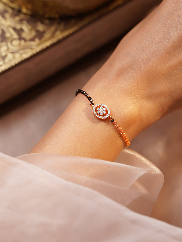 Daily Shine American Diamond Mangalsutra Bracelet