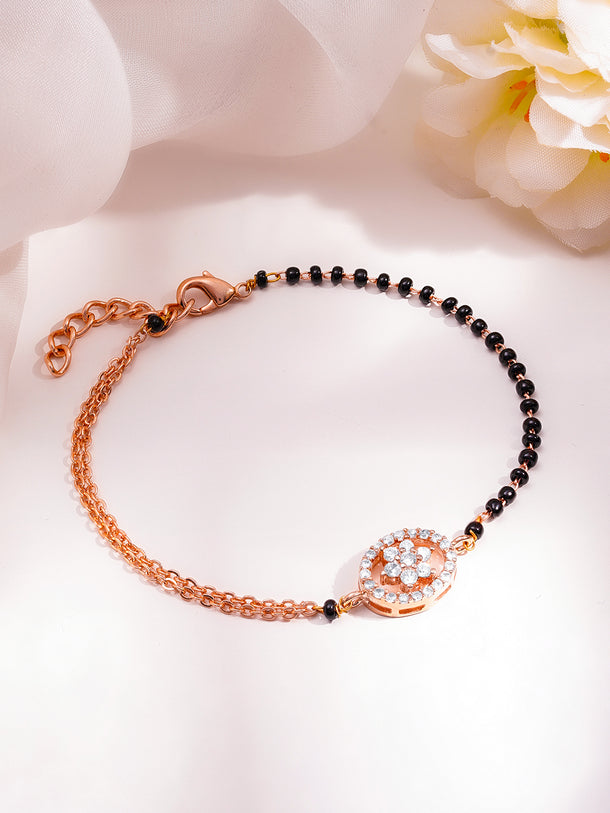 Daily Shine American Diamond Mangalsutra Bracelet