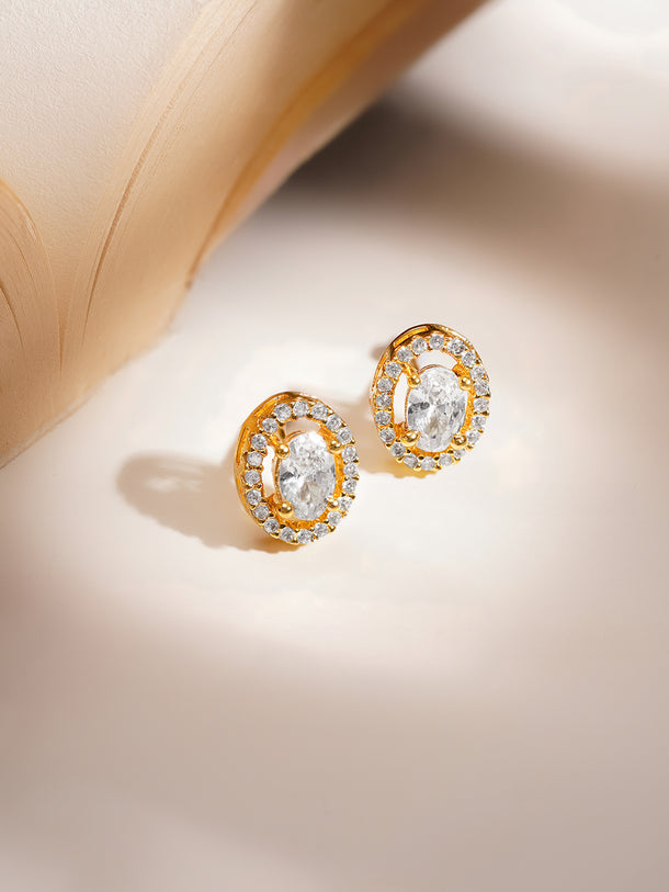 Timeless Gold American Diamond Mangalsutra Set