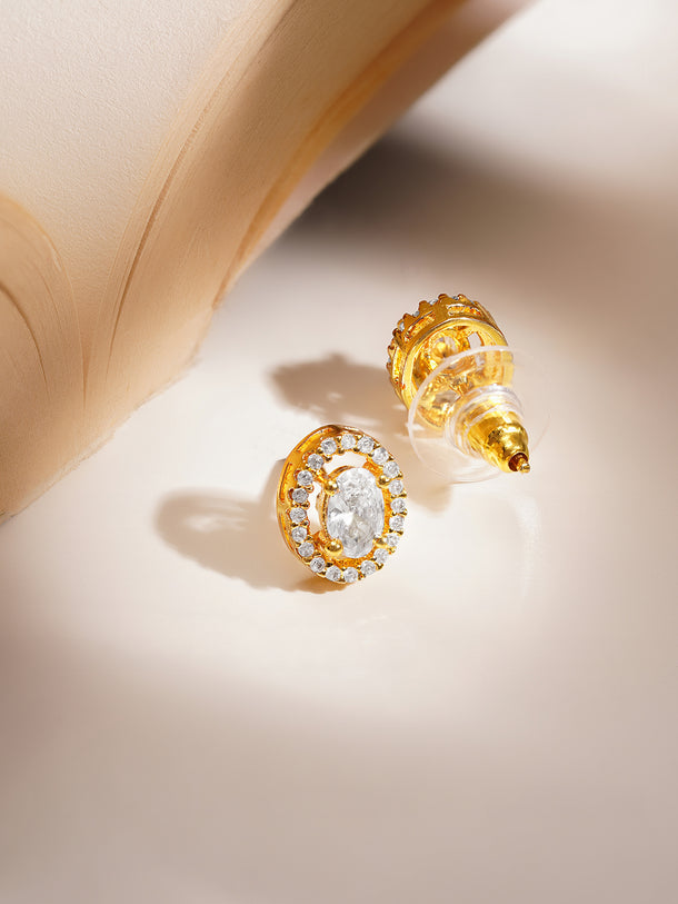 Timeless Gold American Diamond Mangalsutra Set