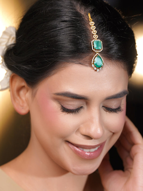 Pastel Elegance Bridal Maang Tikka