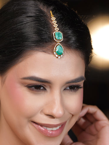 Pastel Elegance Bridal Maang Tikka