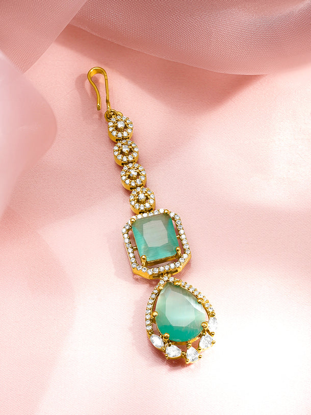 Pastel Elegance Bridal Maang Tikka