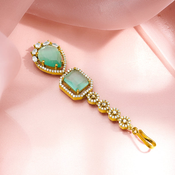 Pastel Elegance Bridal Maang Tikka