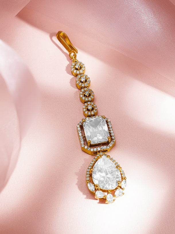 Festive Ready Diamond Shine Maangtikka