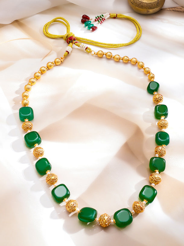 Sophisticated Greens Necklace