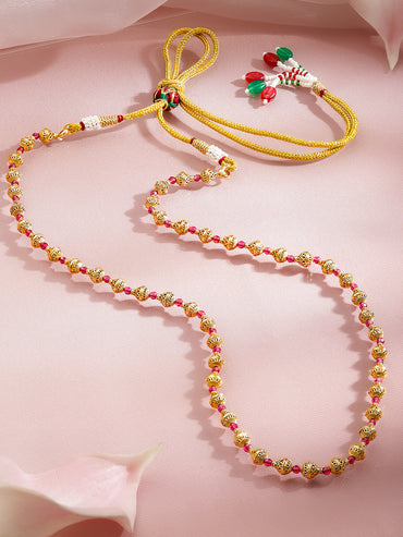Timeless Gold Beads Jewellery Necklace