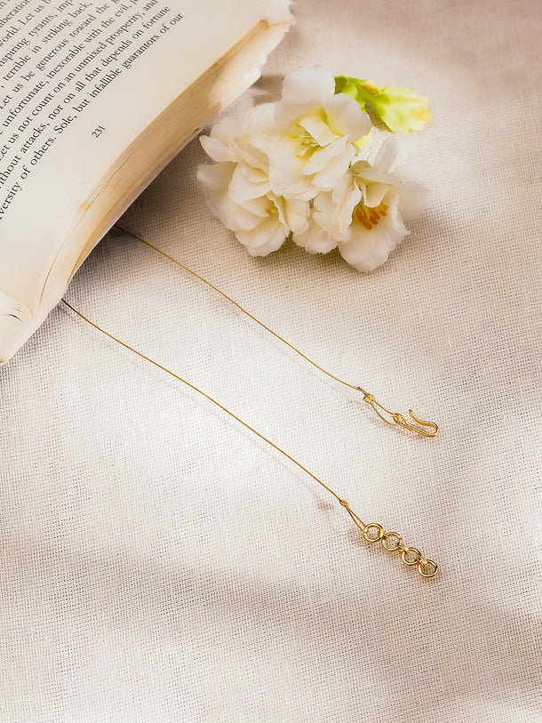 Floral Kundan Pearl Cluster Necklace Set