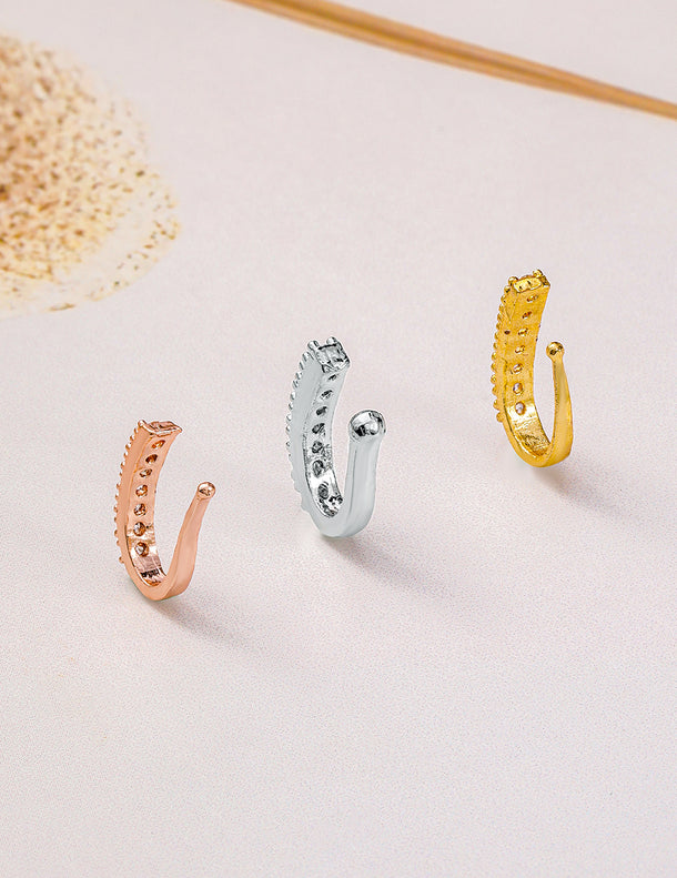 Gleaming American Diamond Necklace Set