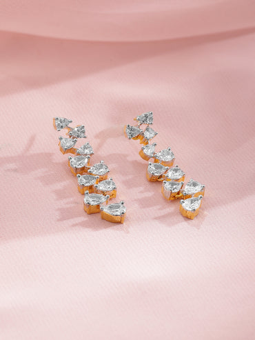 Necklace Set In American Diamond Zirconia