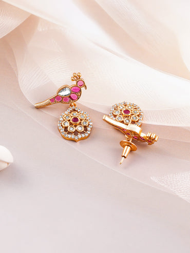 Wings in Pink Pendant Set